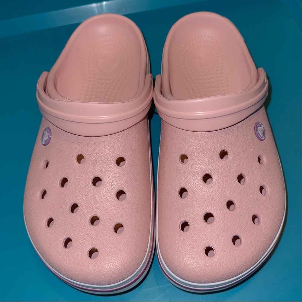 Classic Clog - Size M7/W9 In pearl pink/wild orchid